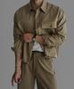 Baulopeulodeogteu Panel One-Pocket Crop Shirt [Beige]