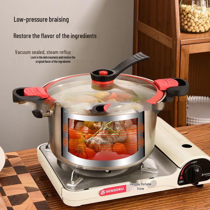 Bard 304 Stainless Steel Micro Pressure Cooker Pot