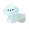 5 Pieces Luminous Mini Dog Figurines Animal Sculpture Tabletop Ornament for Dollhouse DIY