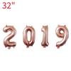 Buon Anno Palloncini Foil Elio Decorazioni Natalizie per Festa di Vigilia