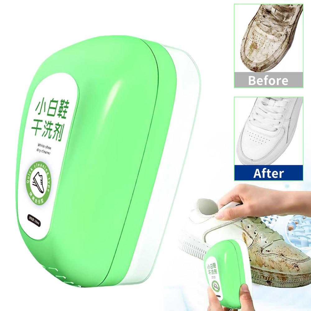 100ML Water-Free Gentle Cleansing Shoe Brush,Professional White Shoes Cleaner Brush