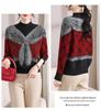 2026 Stylish Warm Winter Sweater for Middle-Aged Women - Half-High Collar Base Layer