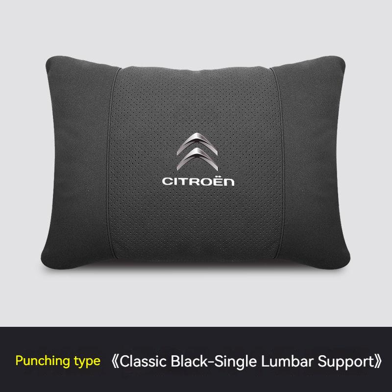 Car Headrest Cover Seat Head Rest Neck Pillow Protector For Citroen DS 3 C4 C3 C5 Aircross Berlingo Celysee Cactus Picasso Saxo
