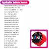 Crystal One Click Start Stop Button Cover M Tri Color Logo Ignition Switch Decor Accessories Trim For BMW E90 G80 M3 G30 M5 F82 npbf16