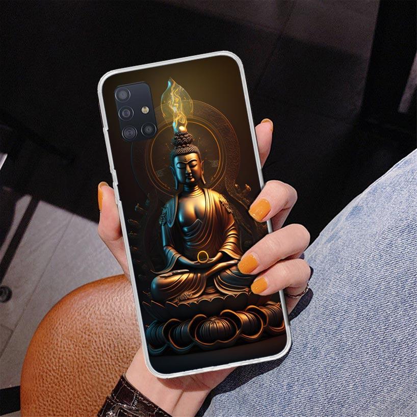 

Gautama Buddha Budha Belief Phnoe Case for Samsung Galaxy A51 A50S A71 A70 A41 A40 A31 A30 A21S A20S A10S A21S A6 A7 A8 A9 Cover Samsung A40
