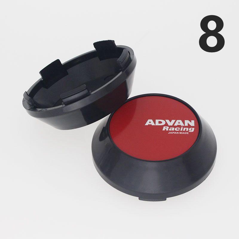 4pcs 65mm JDM Advan Racing Wheel Hub Caps Ssr Center Wheel Cap Xxr Racing Car Wheel Rim Cover 60mm Clip Modified Wheels