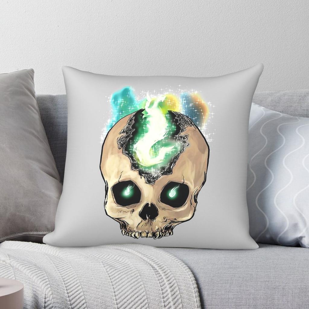 Bloodborne Madmans Knowledge Square Pillowcase Polyester Linen Velvet Creative Zip Decorative Sofa Seater Cushion Cover
