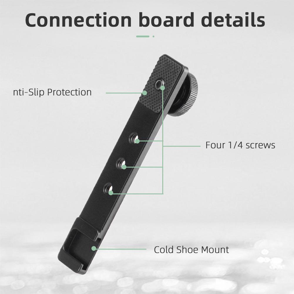 Portable Swivel Phone Clip for DJI Osmo Pocket 3 Expansion Accessories Cell Phone Holder with 1/4inch Screw & Cold Shoe