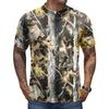 Men's Short Sleeve Cycling , Round Neck Zipper, Quick Dry Breathable, Printed Design for Road Bike