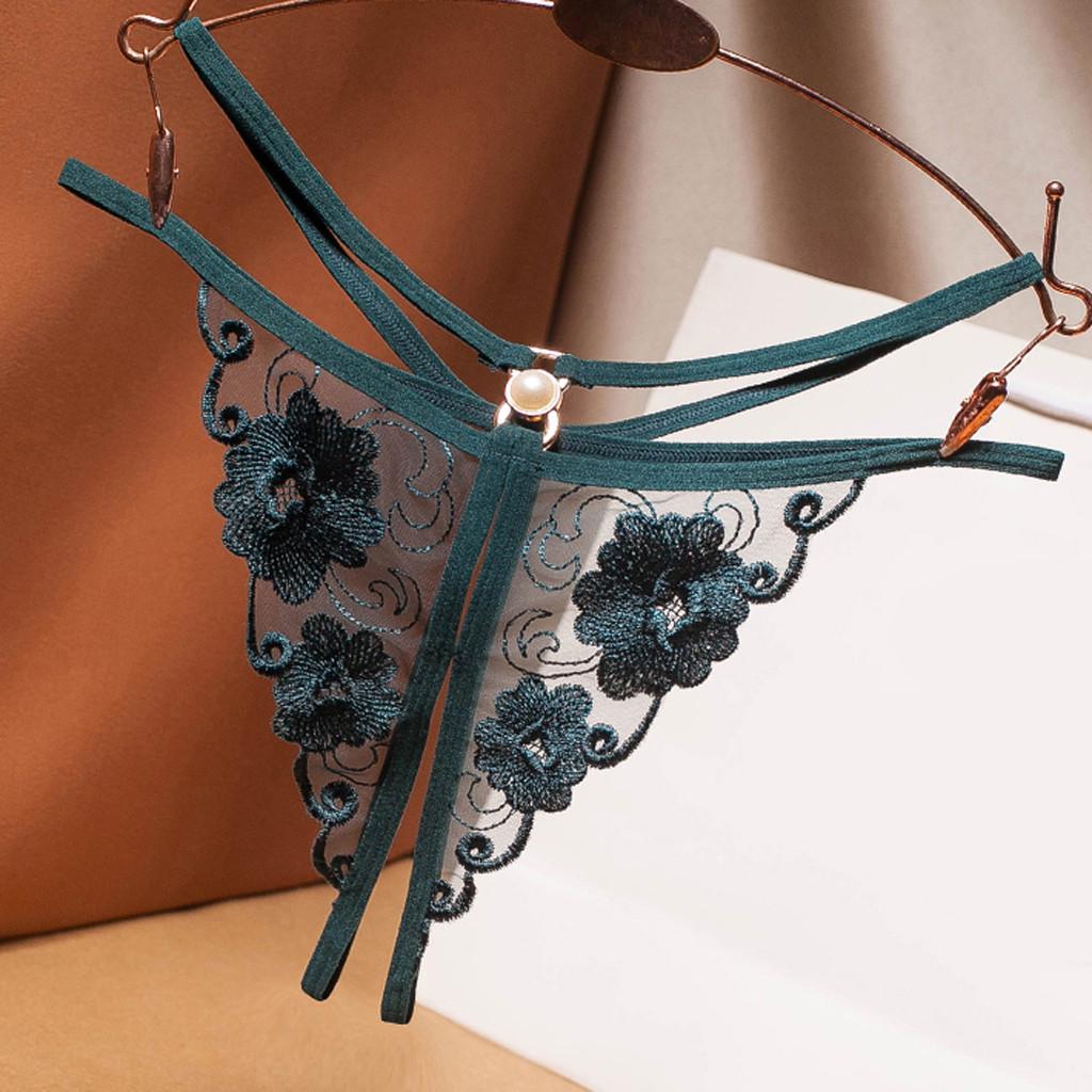 Women Thong Sexy Panties Thong Lace Pants Ladies Briefs Underwear