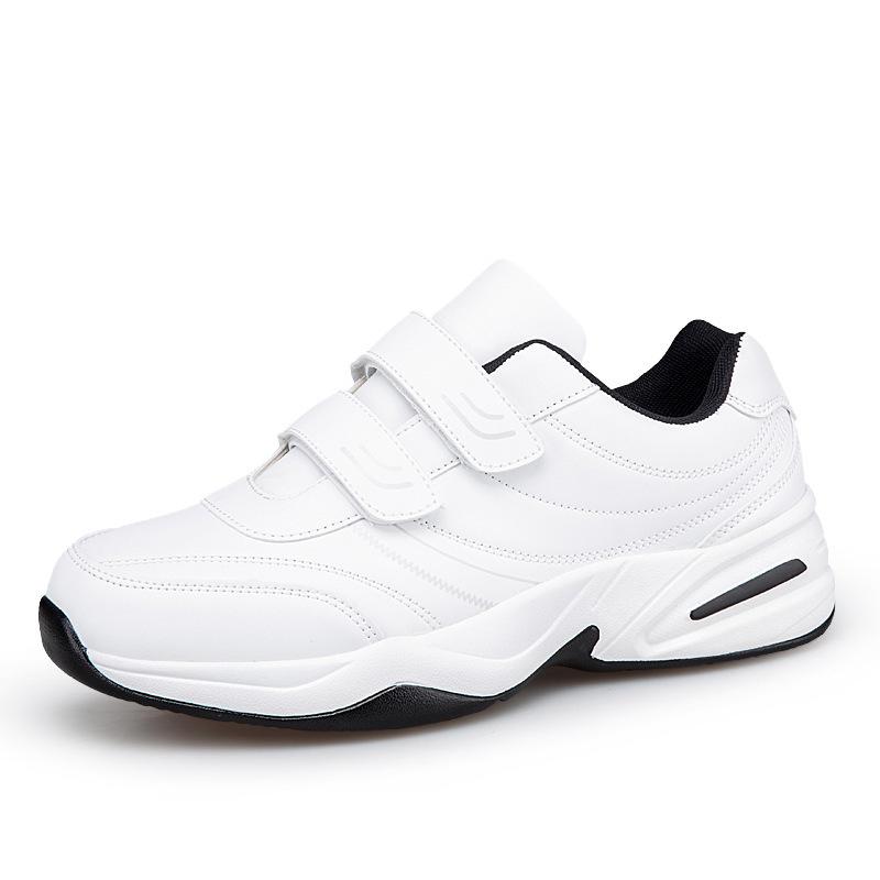 2025 Autumn Leather New Elderly Shoes Extra Large Size Men's Shoes Non-slip Middle-aged Casual Shoes Waterproof Sports Shoes Men's