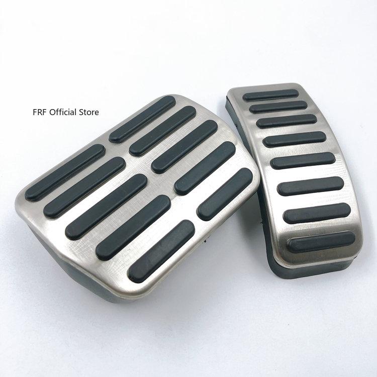 Педали для ног на МКПП и АКПП для Volkswagen VW Lupo SEAT Arosa 1999~2005 Накладки на педали газа, тормоза, подножки Без сверления 2004 2 pcs