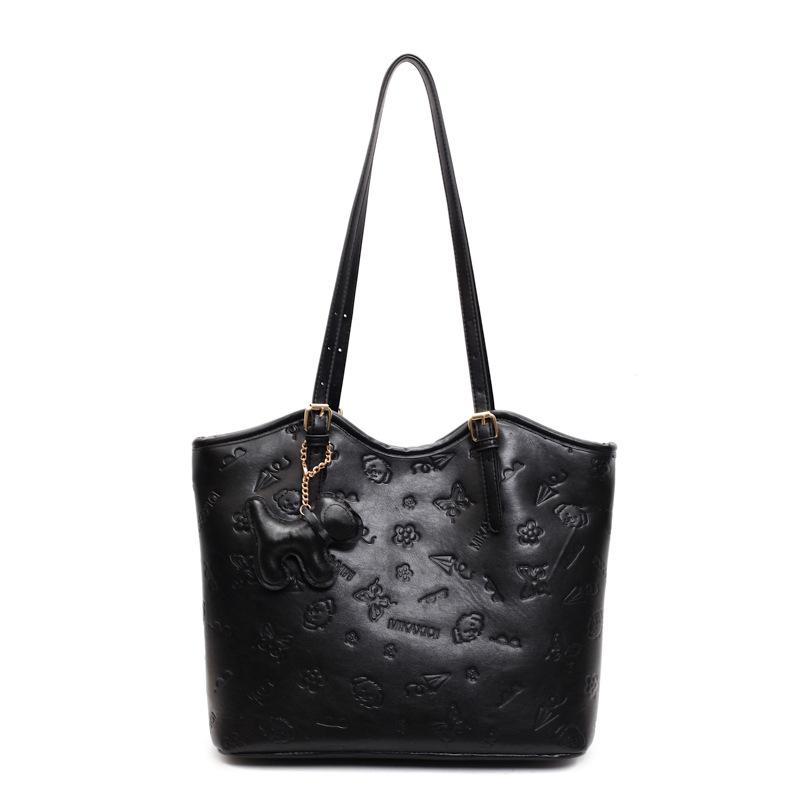 Fashion Tote Bag Women's New Commuter Large-capacity Shoulder Bag Casual Armpit Bag