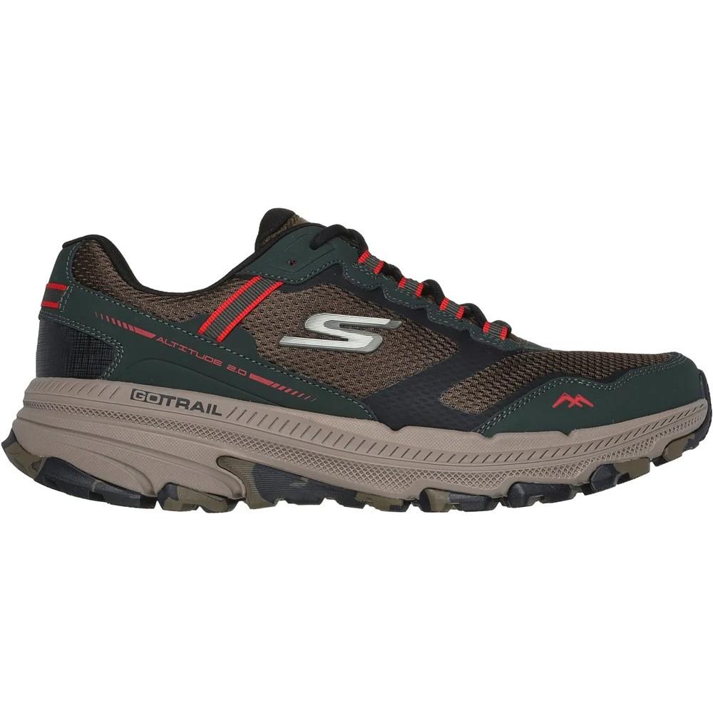 Skechers Men's Go Run Trail Altitude 2.0 Marble Rock 3.0 Leather Walking Shoes