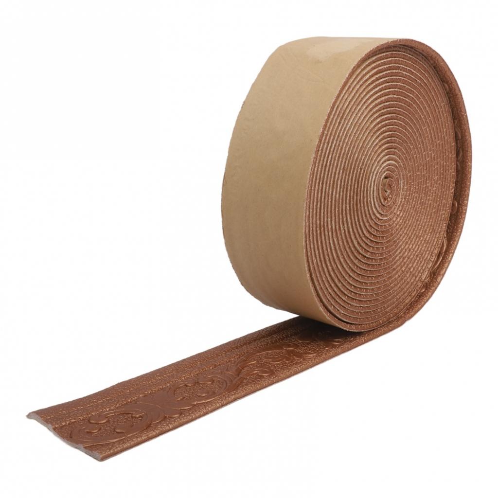 Waterproof 3D Wall Trim Wallpaper Border Easy To Cut