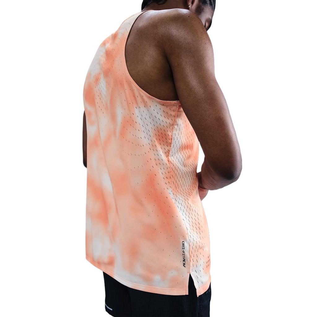 Nike Running Division Comfortable Soft Skin-Friendly Fashion Tank Top Men Tops Orange HJ4146-844