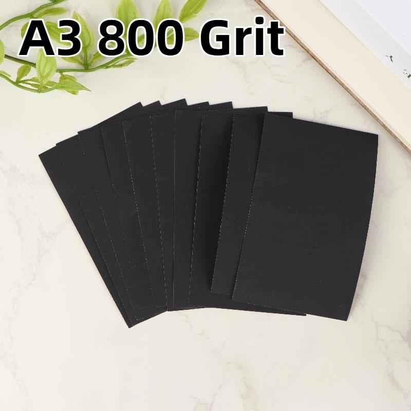 10Pcs Billiard Cue Shaft Sandpaper Pool Stick Polishing Paper Rods Cleaning Tool Snooker Accessories Cue Sanding Supplies