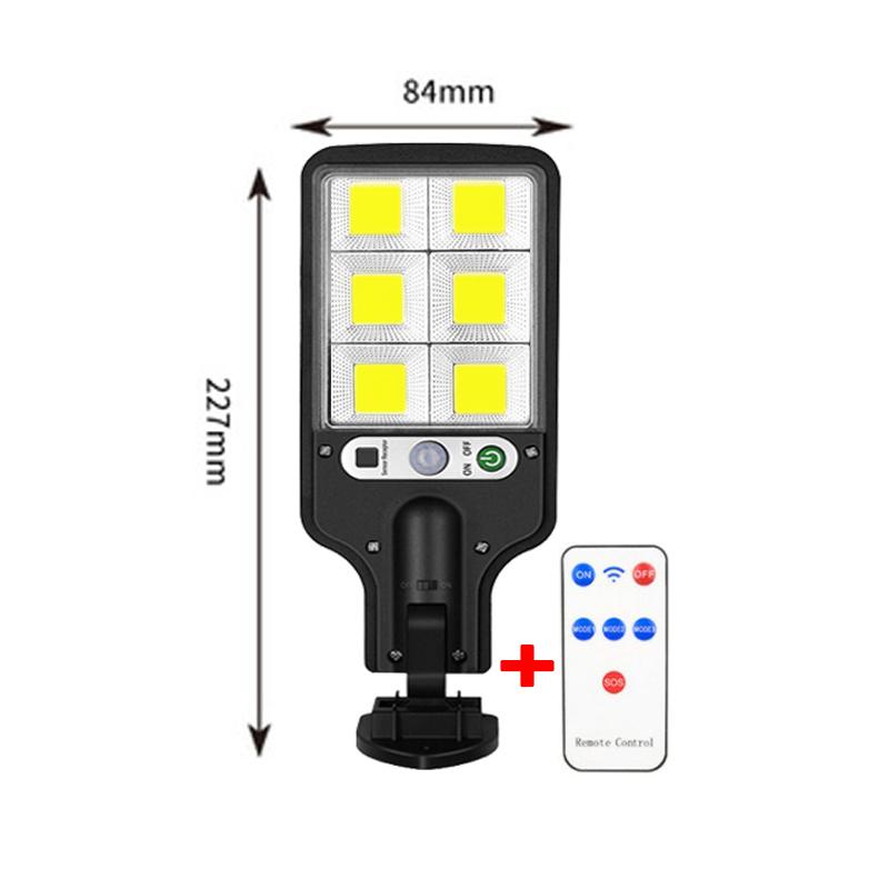 

Светодиодные солнечные фонари уличный садовый уличный светильник с датчиком движения и пультом дистанционного управления водонепроницаемый настенный светильник для гаражного прожектора