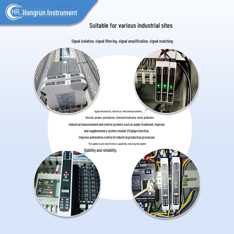 Hongrun M23 DC Current Signal Isolator Transmitter Module (CN Version)