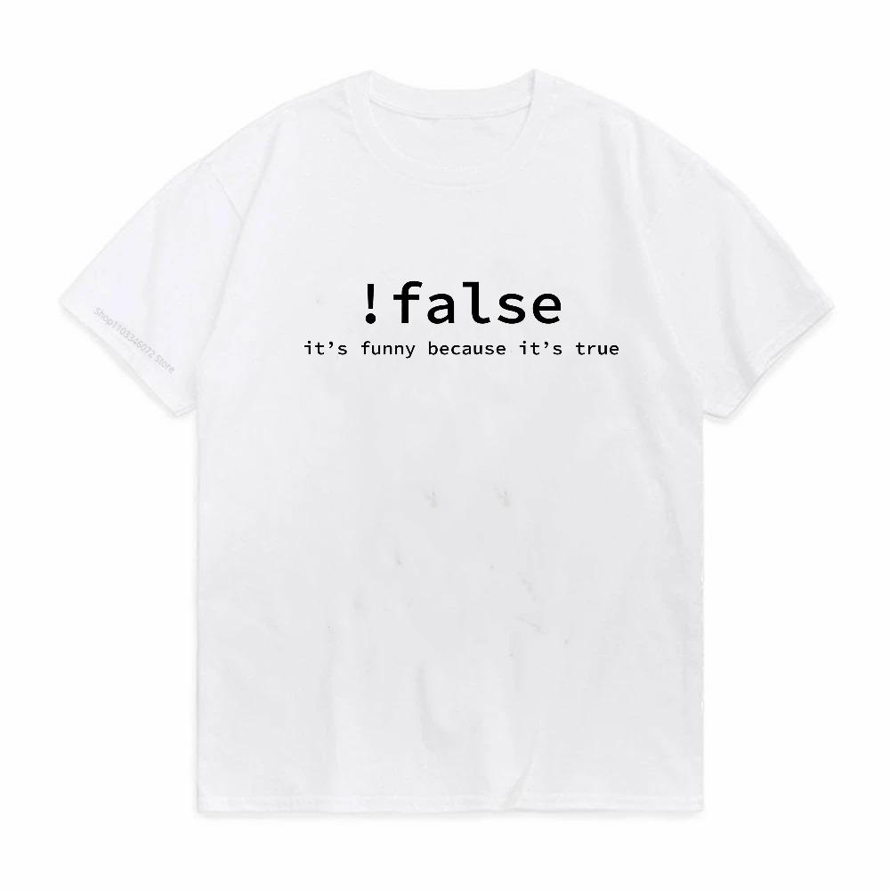 Camiseta Divertida de Programación Falsa para Programadores Camiseta Divertida Camisetas Holgadas de Manga Corta con Cuello Redondo Tops de Verano