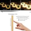 12V COB LED Streifen Licht 320LED/M Durchdringbare Holz Hand Motion Sensor Touch Dimmer Schalter DIY Regal Speisekammer schaufenster Hintergrundbeleuchtung Lampe