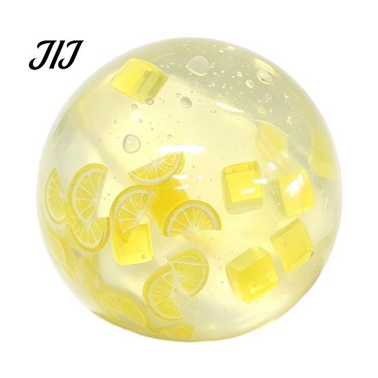 Clear Ball Ornaments Stress Fidget Toy, Anxiety Relief Squeeze Transparent Slow Rebound Toy for Home Office School Reduction Gadget