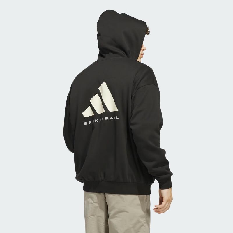 Adidas Unisex Basketball ADI BB FZ Hooded Knit Jacket KB3064