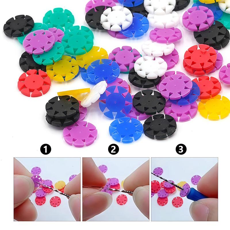 File per Canale Radicolare Dentale Anello Contatore in Silicone Tappetino di Gomma Piastra Contatore per File del Canale Radicolare Materiale Dentale Resistente alle Alte Temperature