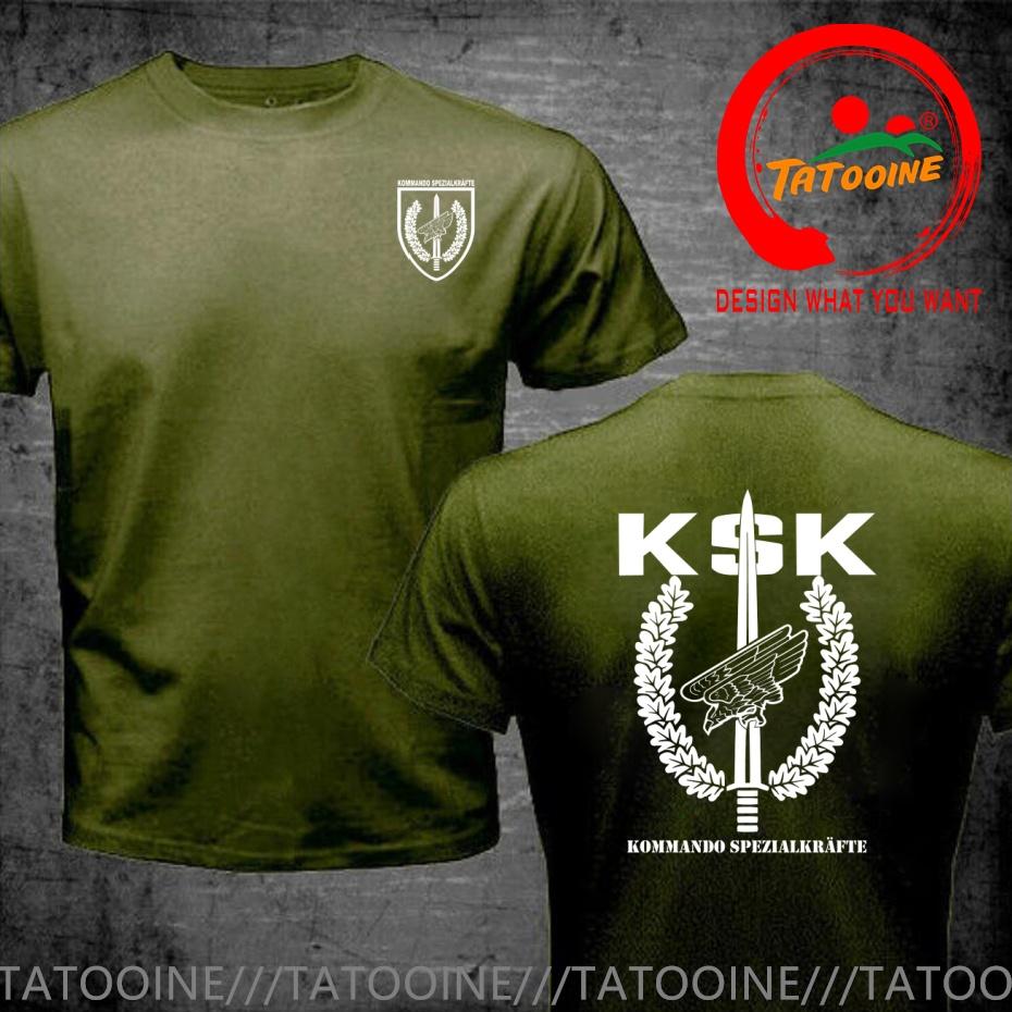 Vtipný design Ksk Gerunisex Armádní speciální síly Komunisexdo Spezialkrafte Tričko Unisex Móda Trendy Ležérní oblečení Stylové topy Tričko