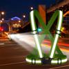 1PCS Reflective Running Vest, Elastic Adjustable Reflective Vest Gear High Vis Running Vest  for Night Cycling,Hiking, Jogging,Dog Walking