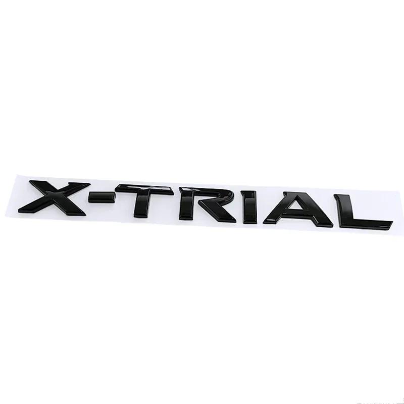 Fashion Modified Badge ABS for Nissan X TRIAL Car Rear Trunk Body Side Emblem Letter Sticker Styling Modification Accessories