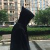 Halloween Cape Cospl Masquerade Costume Witch Cape Witch Elf Golden Velvet Cloth Cape 1.7 Meters