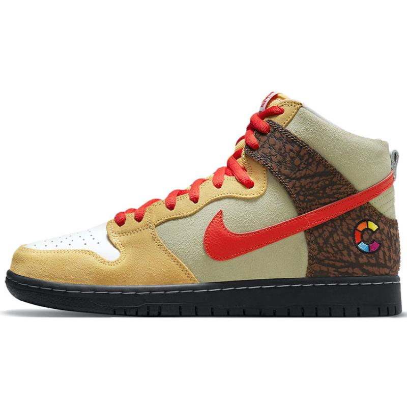 

Nike X Color Skates Sb Dunk High Kebab And Destroy Skateboard Shoes CZ2205-700 44