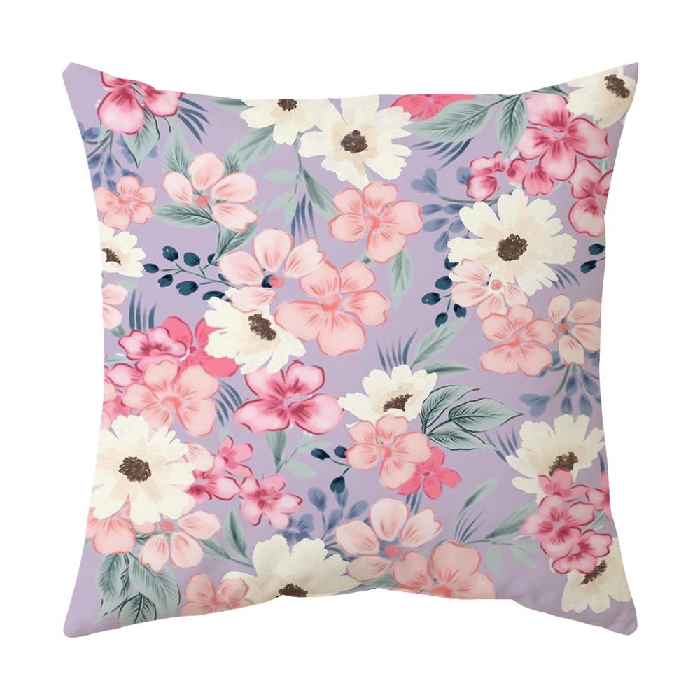 Pillow Cover Sofa Cushion Cover Car Sofa Cushion Cover Peach Skin Velvet