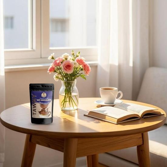 TAWNY Premium Premix Hot Chocolate Powder Made with Premium Cocoa, Easy Instant Chocolate Beverage for Milk or Water (Pack of 3)