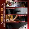 400 Pcs Drill Bit Set - Drill Bits Screwdriver Bit Set Case with Drawer,Bit Set Designed for Various Drilling&Metal Wood Masonry
