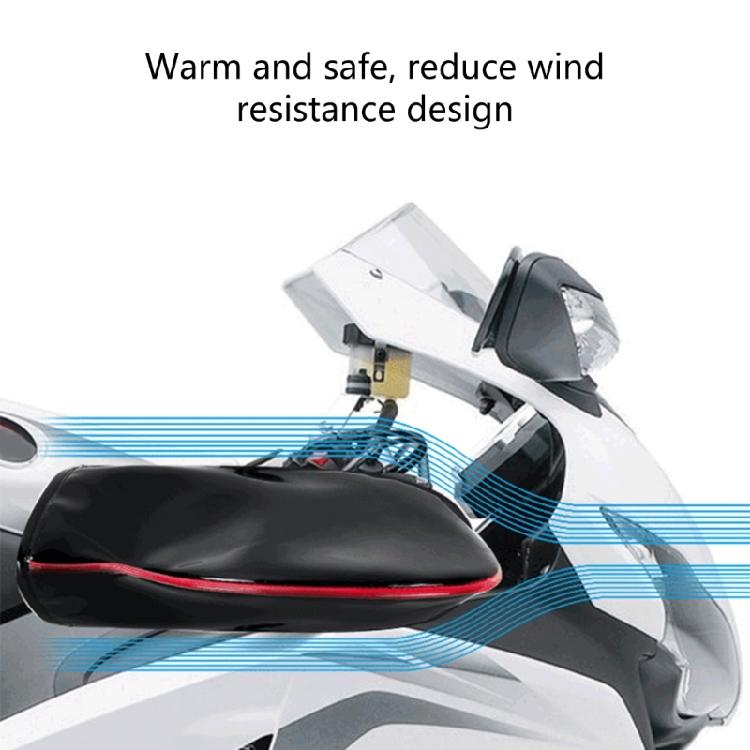 Motorcycles Handlebar Muffs Waterproof  Scooter Thick Warm Grip Muff Hand Warmer