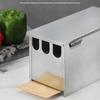 Xiyao Stainless Steel 5-Slot Magnetic Knife Holder