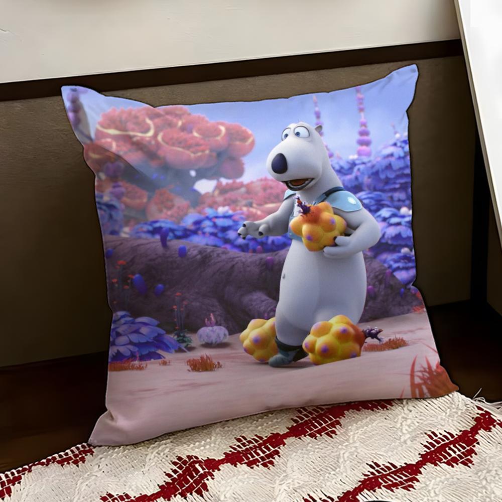 Cute BBackkom Cushion Cover Reversible Soft Durable Pillow Cover Home Car MultiScene Use for Daily Comfort