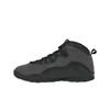 Air Jordan 10 Retro Shadow 2025 Scarpe da Ginnastica da Uomo Grigio Grigio Carbone Rosso Vero HJ6779-001