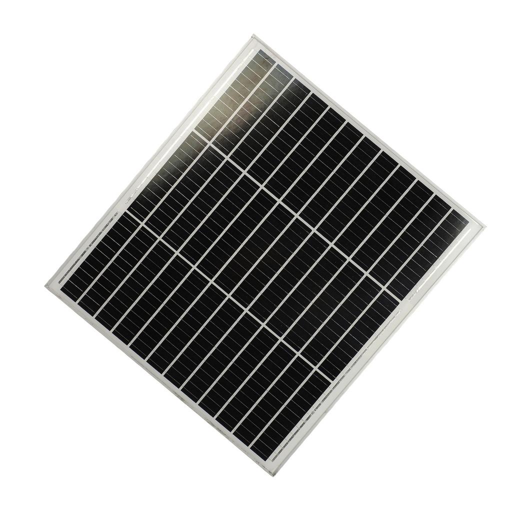 60W 18V Solar Panel Monocrystalline IP67 Water Proof 5400Pa 2400Pa 32 Batteries for Car Boat Trailer