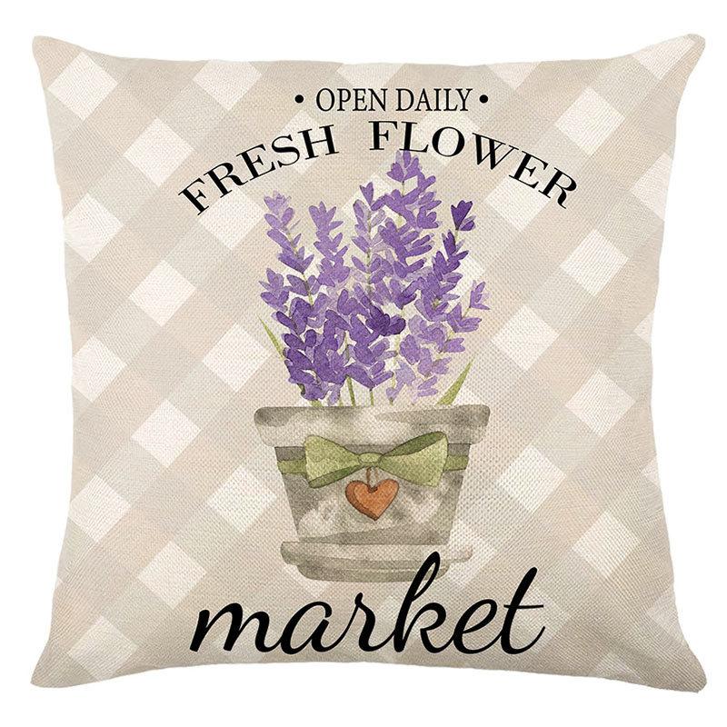 Spring Throw Pillow Cover Spring Festival Home Decor Cushion Office Cushion Sofa Cushion Cover