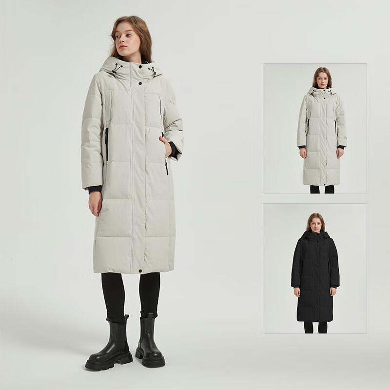 Yalu RS Women's Winter Long Hooded Down Jacket