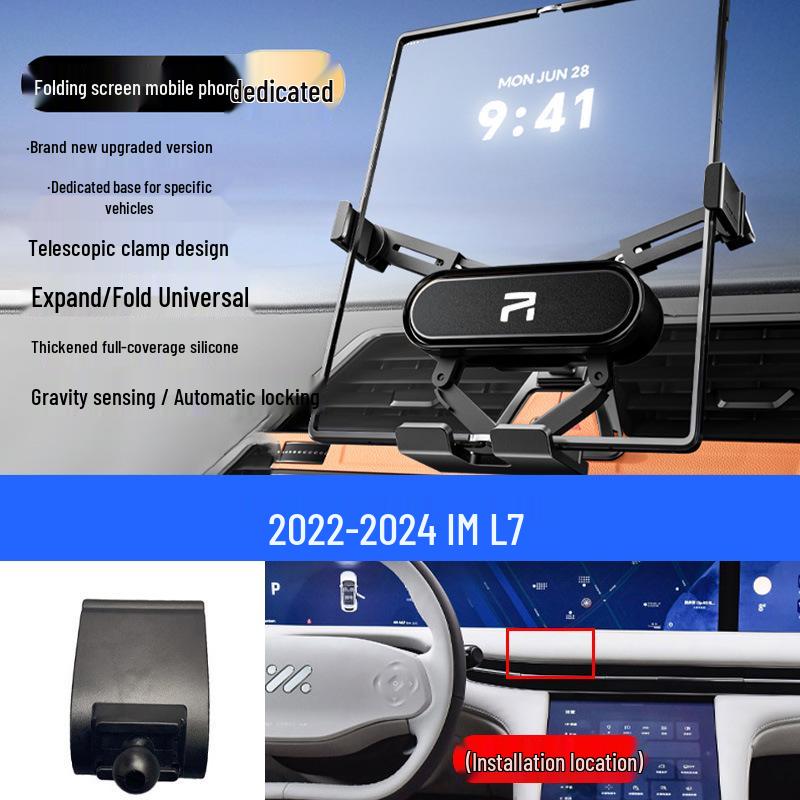 Foldable Car Navigation Screen Mount for IM L7 - Air Vent Phone Holder