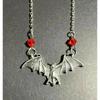 Gothic Punk Halloween Bat Pendant Necklace - Trendy Fashion Jewelry