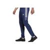 Adidas Striped Logo Print Joggers Men Bottoms Blue GE5416