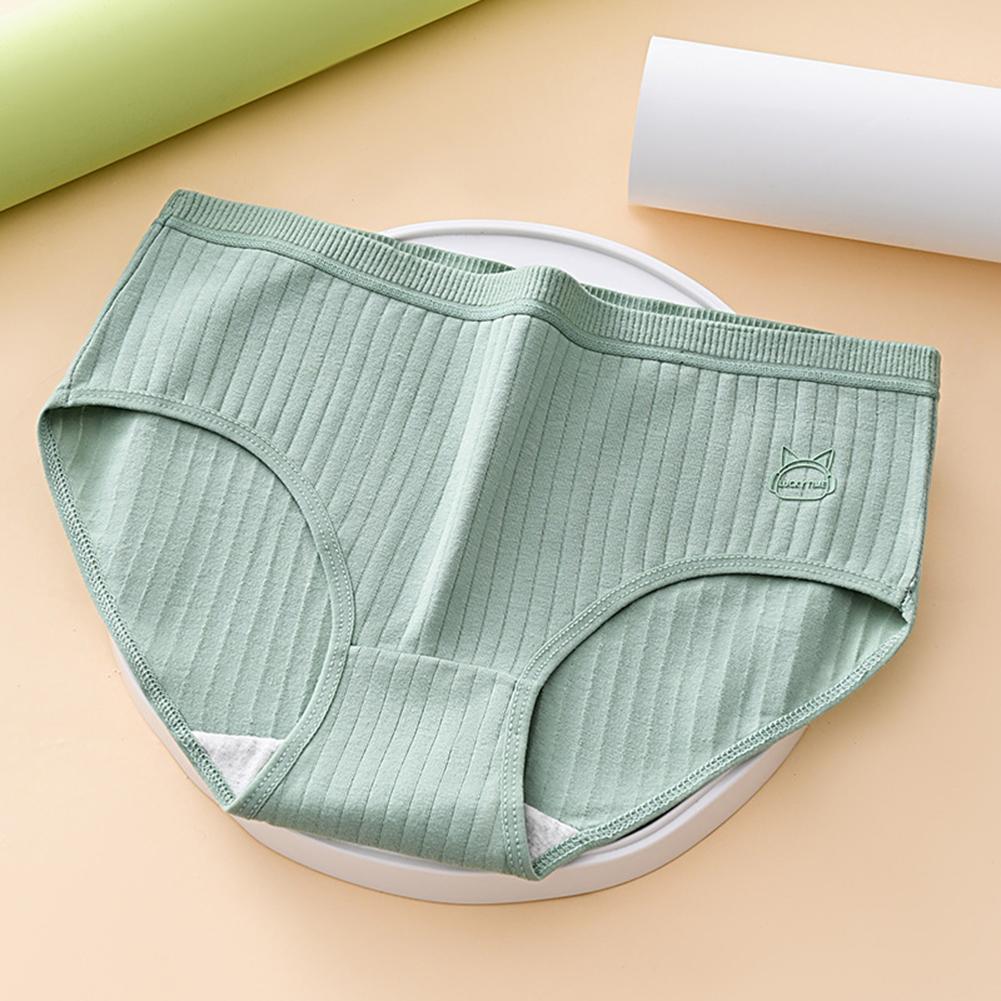 Brand New Breathable Underwear Mid Waist Pants For Spring