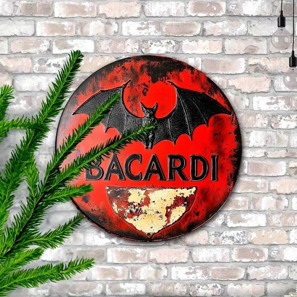 Vintage Retro Metal Tin Sign, Waterproof & Pre-Drilled Wall Decor