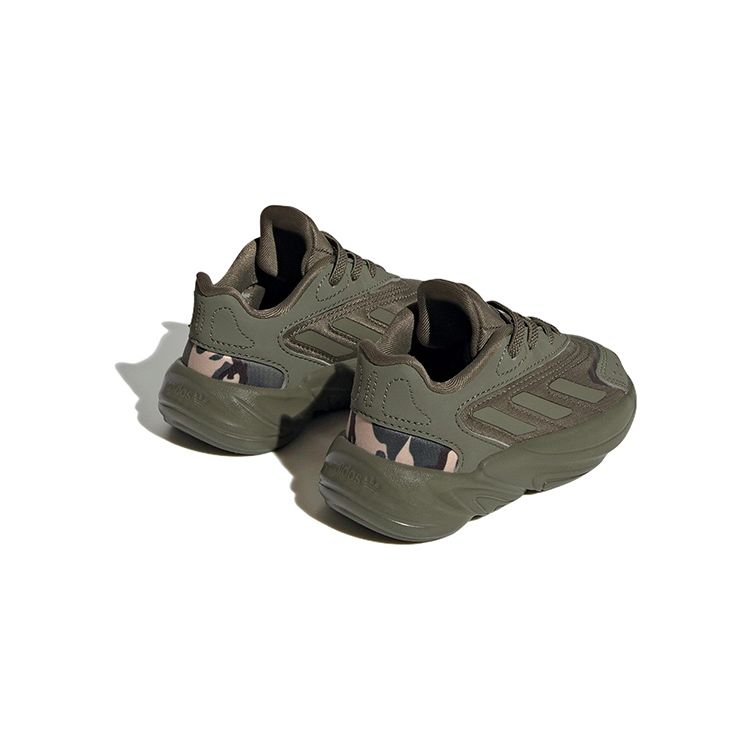 Adidas Originals Ozelia Fabric Low Top Casual Shoes Baby Sneakers Green HQ1606