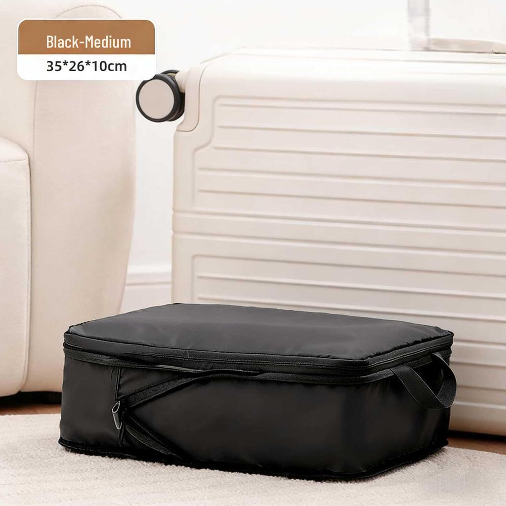 Portable Compression Storage Bag for Clothes, Jackets, Travel, and Organization